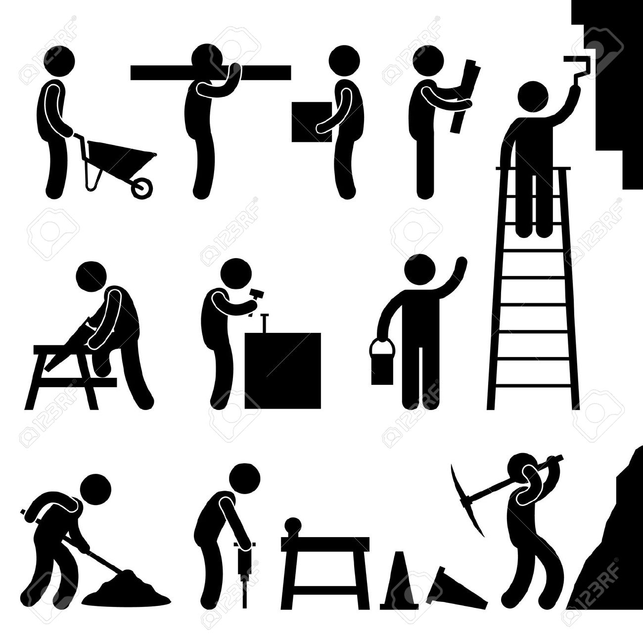 Hard-work icons | Noun Project