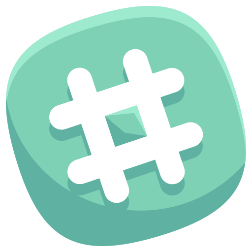 Hashtag Icon Png #71074 - Free Icons Library