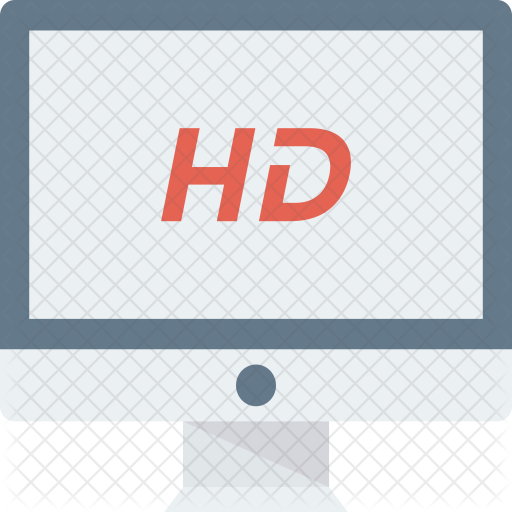 Hdtv Icon - Electronic Device  Hardware Icons in SVG and PNG 