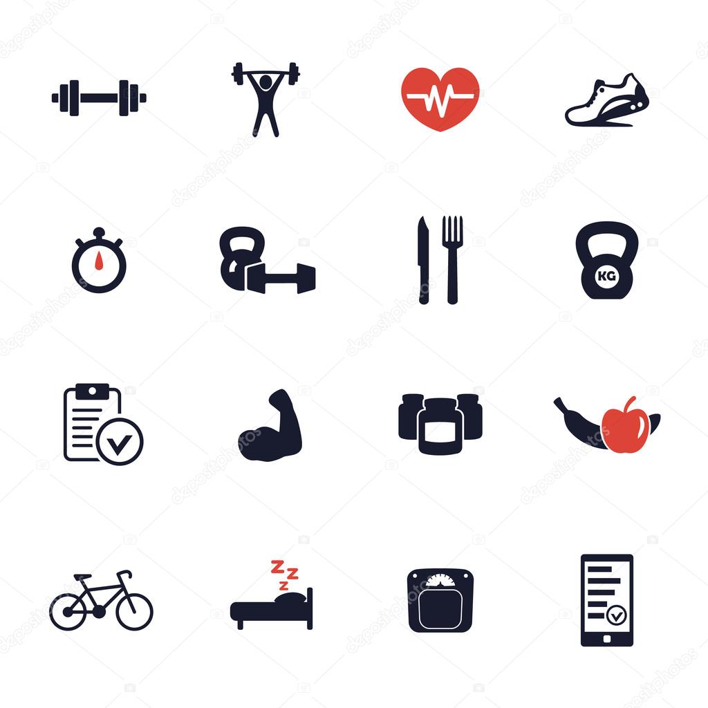 Healthy lifestyle logo Icons | Free Download