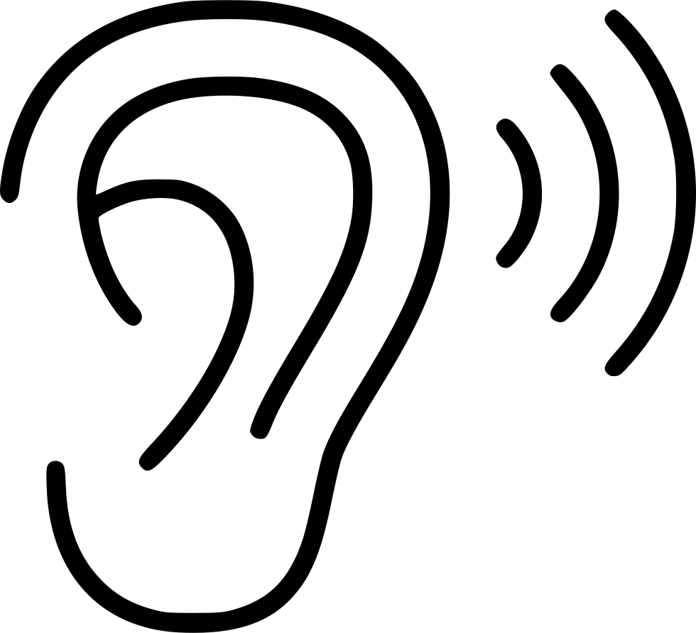 Audio, ear, hearing, listen, news, sound, voice icon | Icon search 