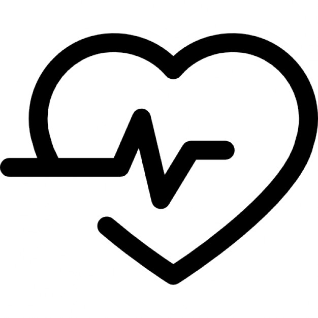 Looped Animated ECG Electrocardiogram Display. Heart Rate Beat 