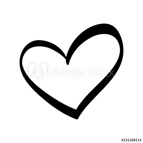 Clipart - Heart Icon (Deselected)