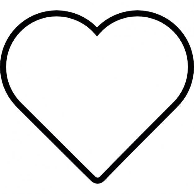 Simple Heart Icon Black White Heart Stock Vector 380311327 