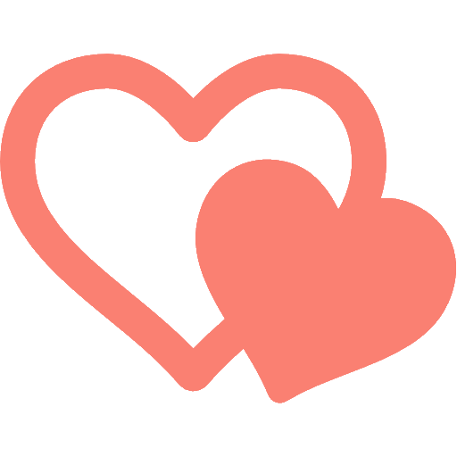 Outline Hearts Icon - 9120 - Dryicons