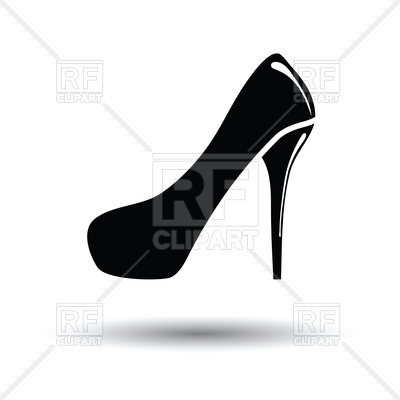 High heel woman shoe icon - Transparent PNG  SVG vector
