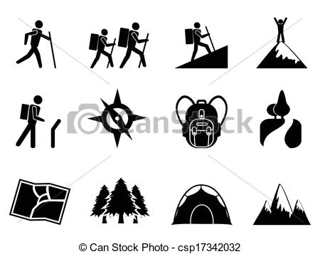 Hiking Icons - 81 free vector icons