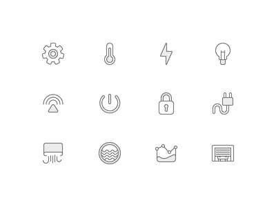 16 home automation icon packs - Vector icon packs - SVG, PSD, PNG 