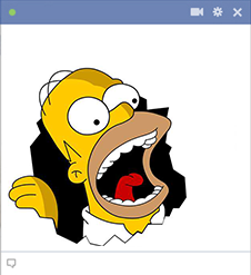 Homer Simpson 02 - Donut icon | Icon2s | Download Free Web Icons