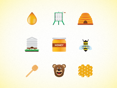 Honey - Free food icons