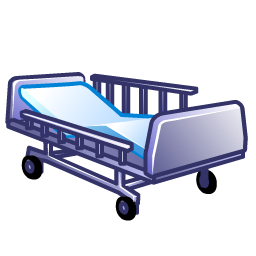 Hospital Bed Icon Free Icons Library