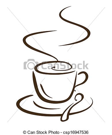 Hot Coffee Cup (Cups) Icon #056598  Icons Etc