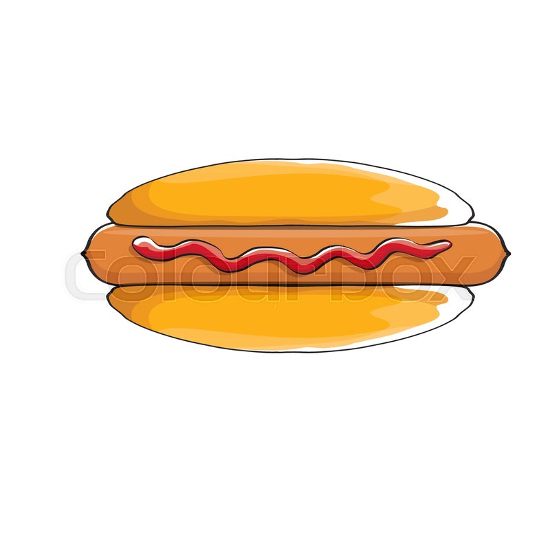 Food Hot Dog Icon | iOS 7 Iconset 