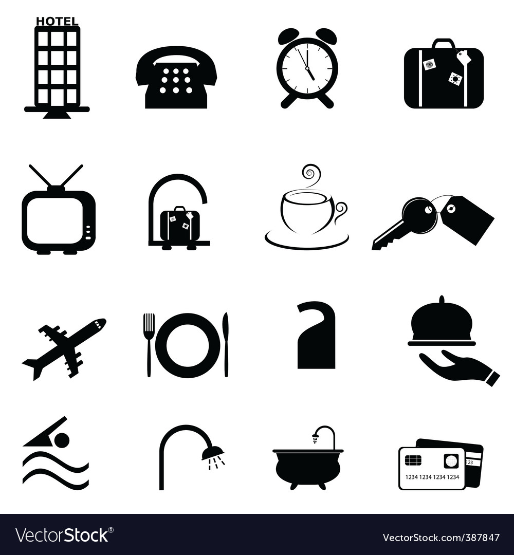 Hotel icon stock vector. Illustration of high, business - 47923163