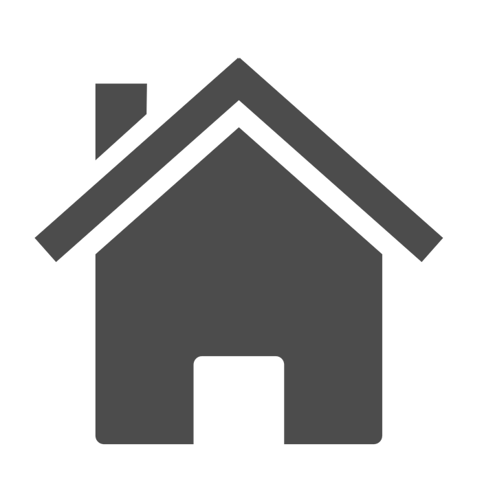 Vector for free use: Cute house icon