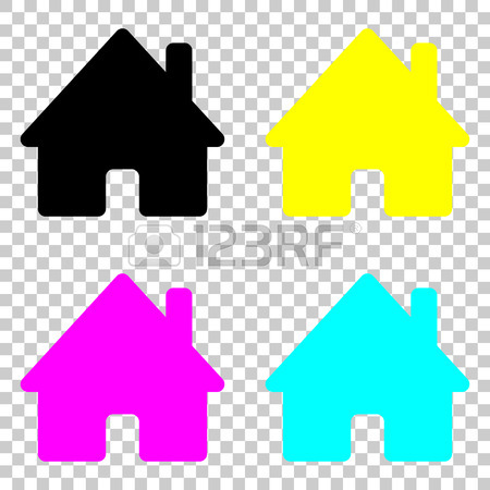 House Icon Vector Illustration Style Flat Stock Vector 578653390 