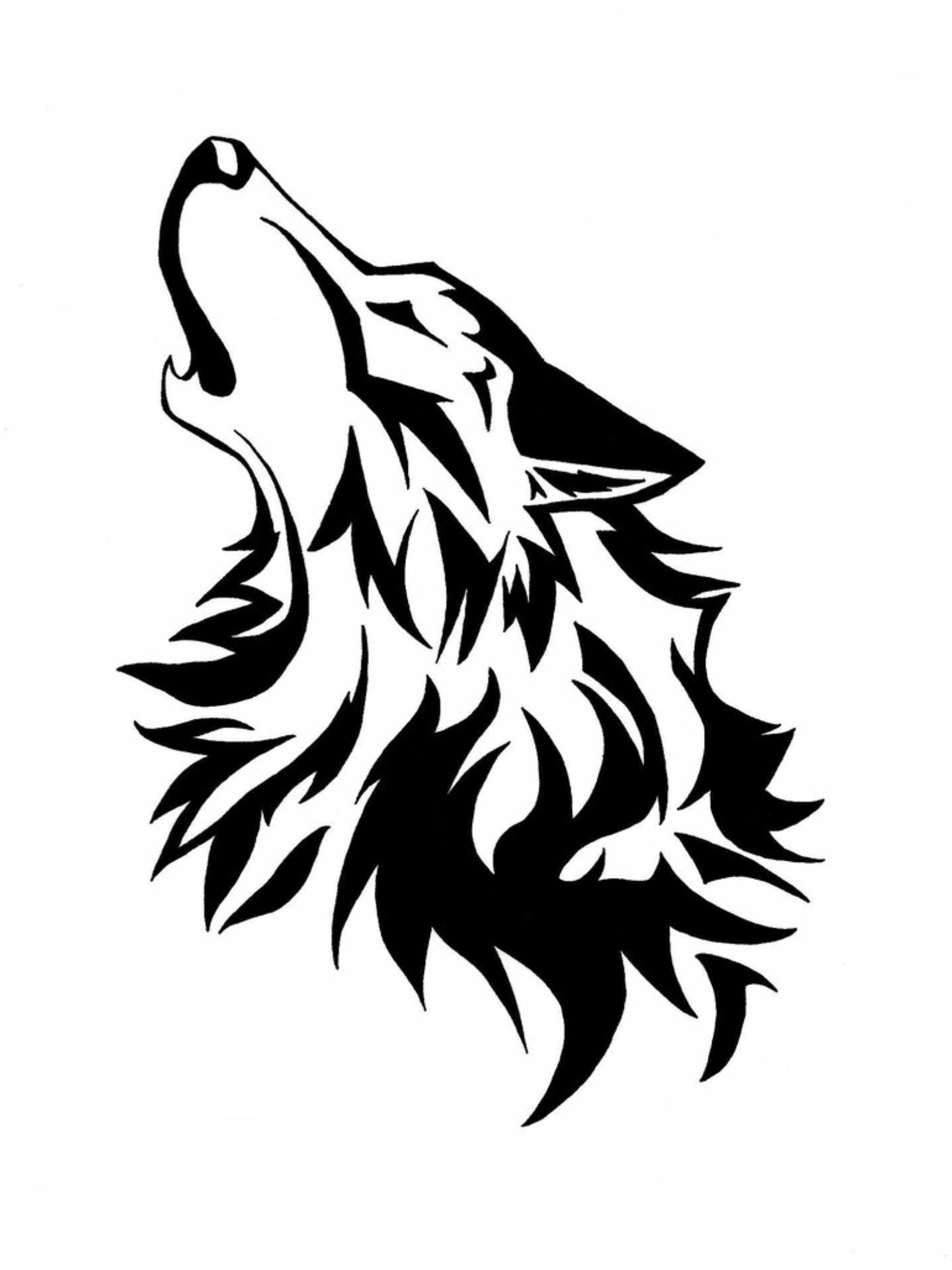 wolf howling icon - /animals/W/wolf/wolf_howling/wolf_howling_icon 