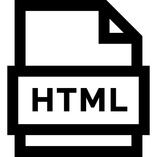 Html Icon | Filetype Iconset | FileTypeIcons.com