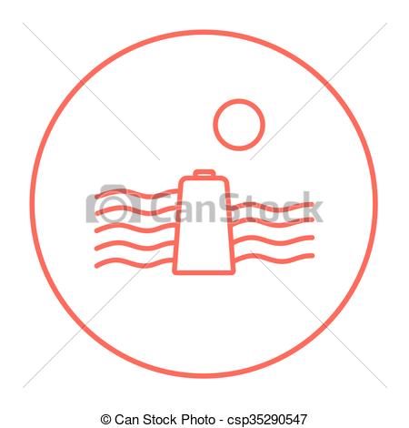 Water Drop With Energy Sign Icon Stock Vector - Illustration of 