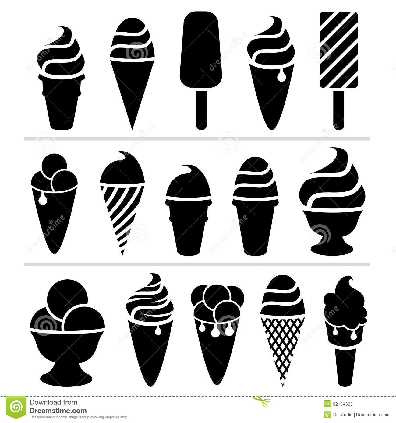 Ice cream Icons - 2,228 free vector icons