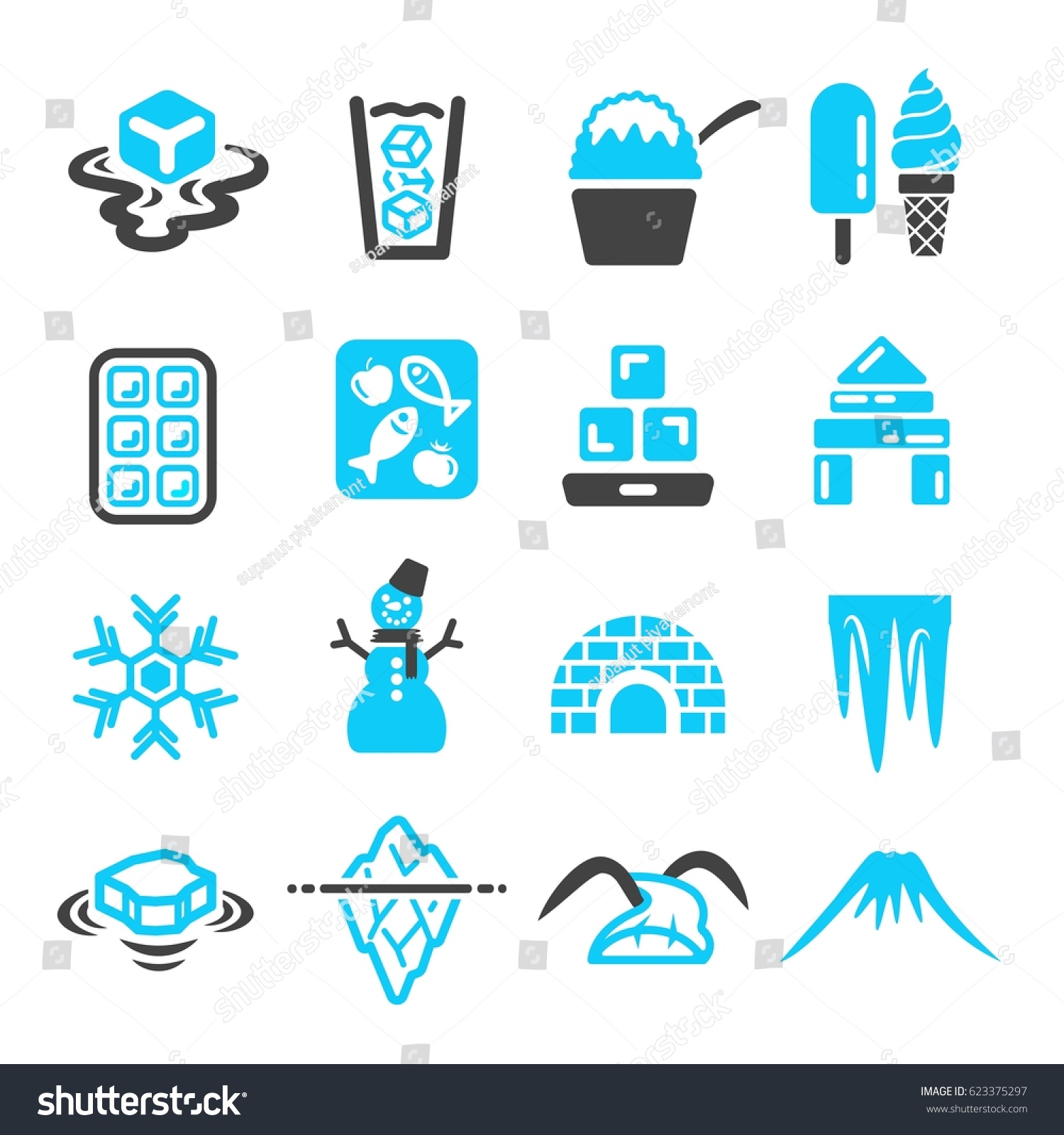 Clipart - Ice icon