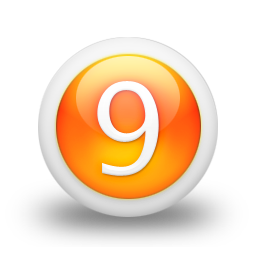 Numbers 9 Icon | Windows 8 Iconset 
