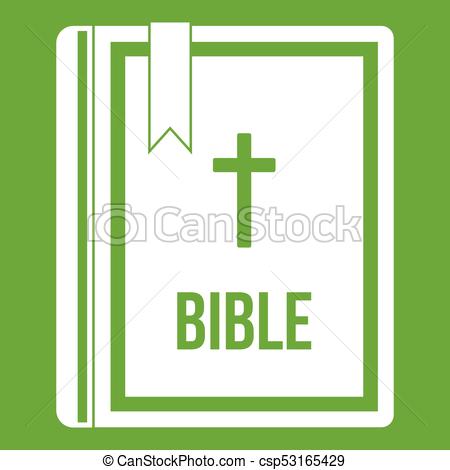 Bible icon. Simple illustration of bible vector icon for web 