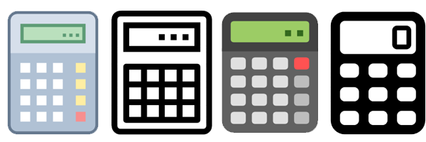 Calculator Icon - Web0.2ama Icons 