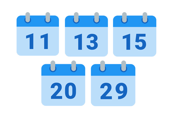 Google Calendar - Animated Icon - Uplabs