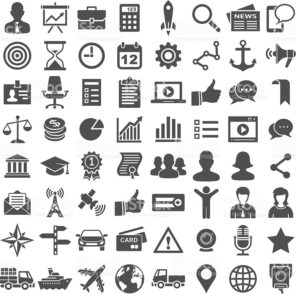 Home electronics icons Royalty Free Vector Clip Art Image #4577 