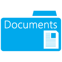 Black documents icon - Free black folder icons