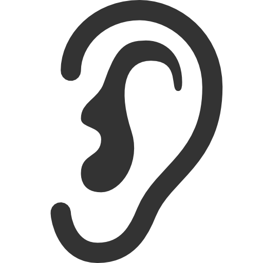 Audio, ear, listen icon | Icon search engine