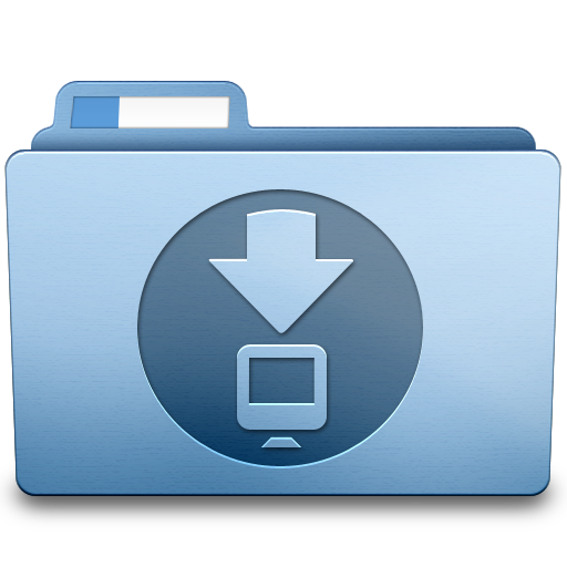 Downloads Icon - Eko Folders Icons 