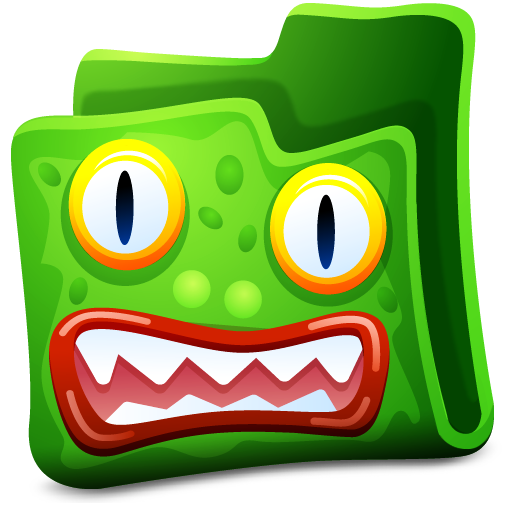 Green folder Icon | Creature Folders Iconset | Fast Icon Design