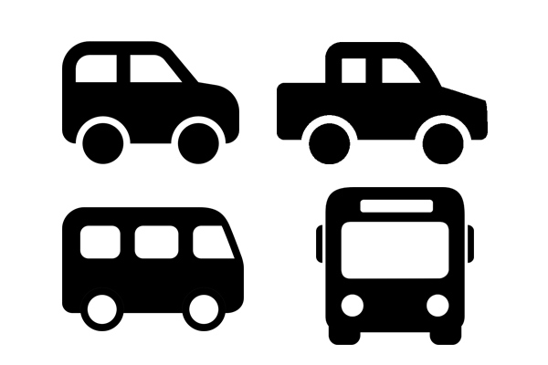 Sedan car side view - Free Transport icons | Graphic  visual 