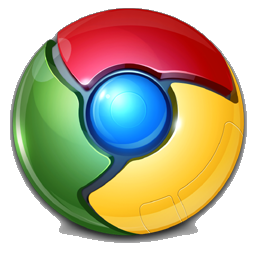Metallic Google Chrome Icon (ICO, PNG) by micahpkay 