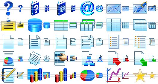 Collection of program icons free download