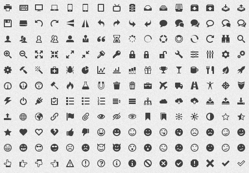 Free 210 Vector Icons for Web Design and Wireframing - Creative 