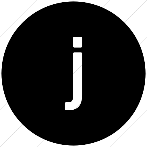 Metallic J Icon