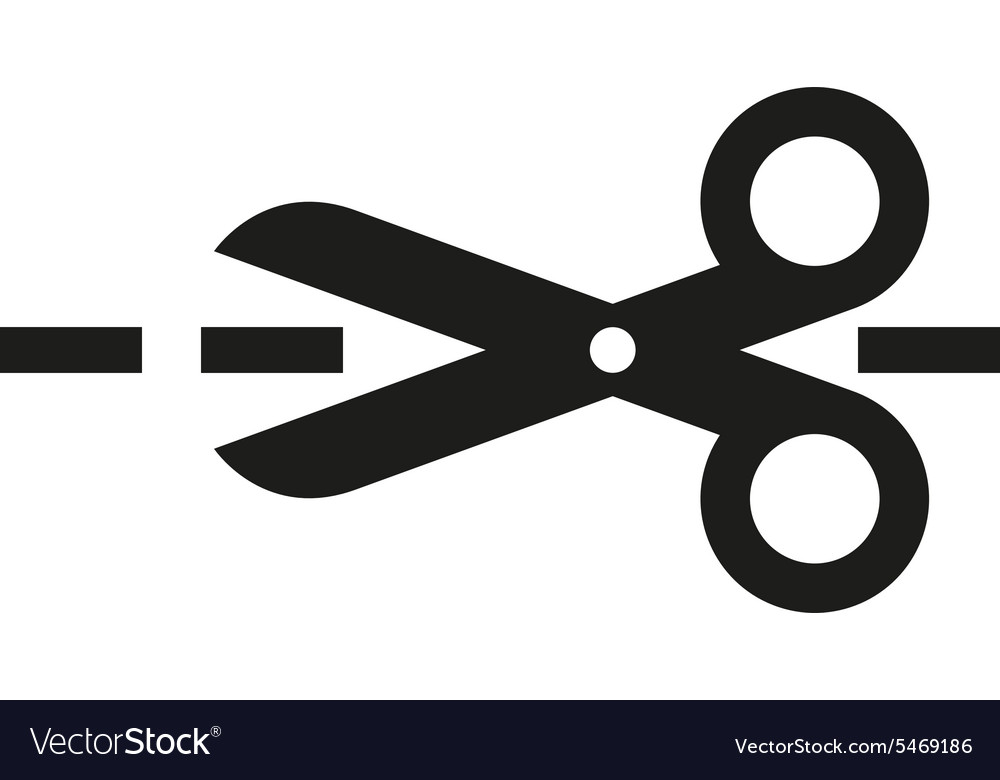Vector Scissors Icon Royalty Free Cliparts, Vectors, And Stock 