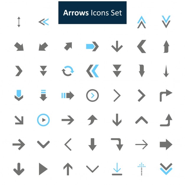 Assorted icons set Vector | Free Download