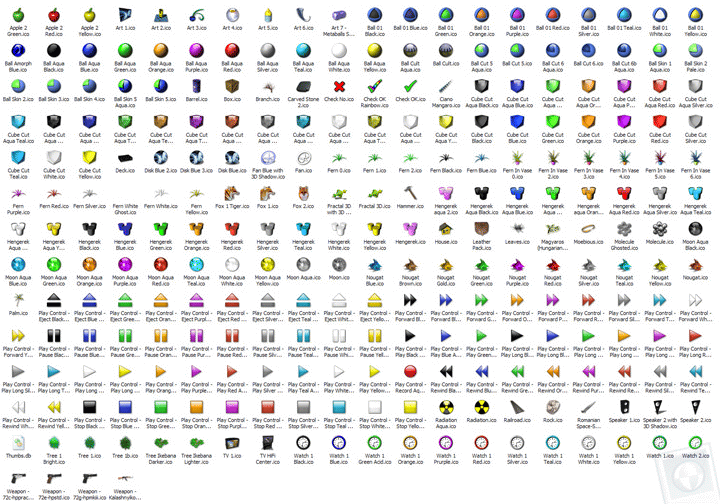 Top 50 Free Icon Sets from 2014