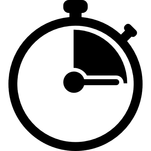 Chronometer Vector Icon. Football, Soccer Timer. Referee Stopwatch 