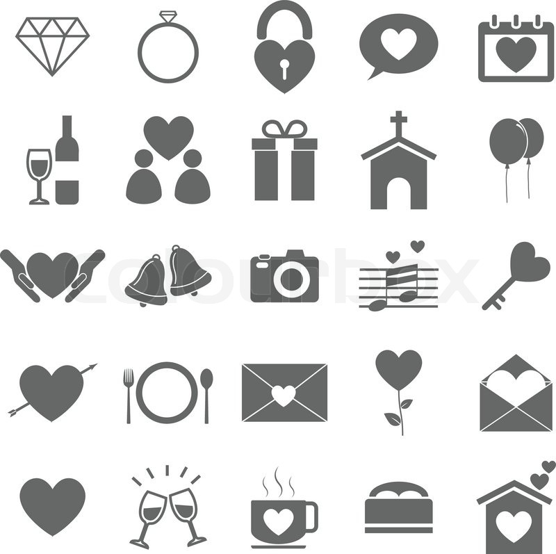 Wedding icons | Noun Project
