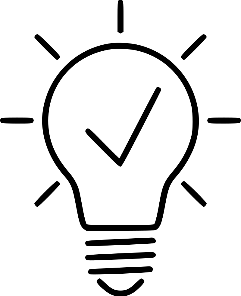 Brainstorming, business idea, creativity, light bulb icon | Icon 