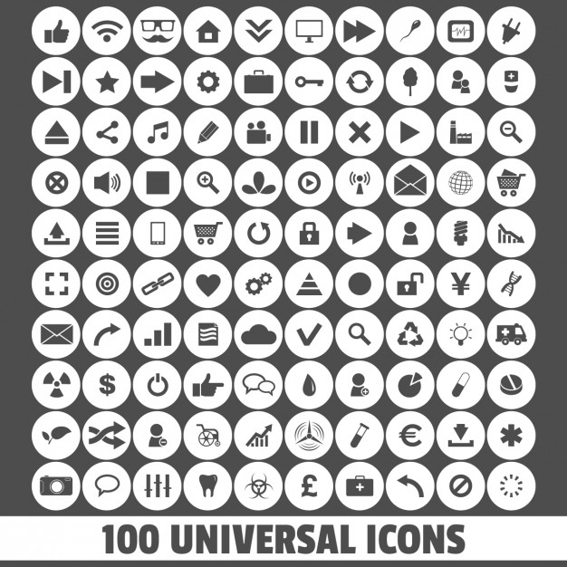 Small Icons Vector Design Set ( Illustrator) | Vector Background 