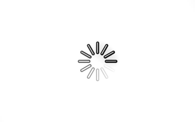 Clipart - Circular loading icon with dashes (and some fading out)