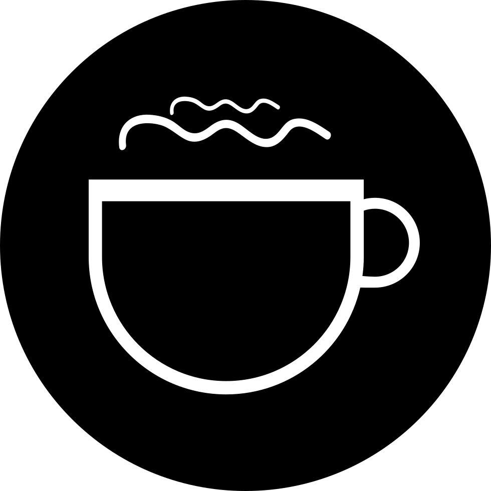 Facial expression,Circle,Drinkware,Coffee cup,Smile,Emoticon,Icon,Symbol,Clip art,Font,Black-and-white,Oval,Tableware,Cup,Illustration,Logo,Serveware,Line art