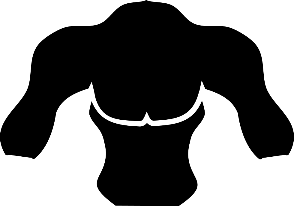 Shoulder,Muscle,Neck,Black-and-white,Back,Sleeve,Clip art
