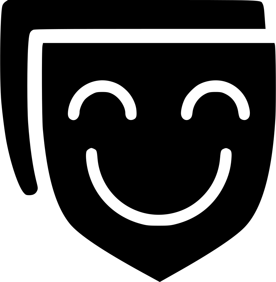 Facial expression,Emoticon,Smile,Symbol,Icon,Font,Clip art,Black-and-white,Logo,Smiley